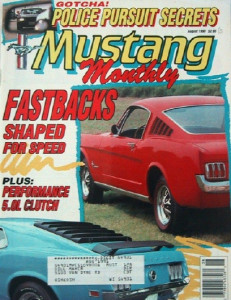 MUSTANG MONTHLY 1990 AUG - BOSS 429, GT500KR, 351CJ
